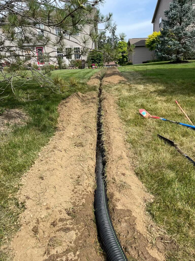 Drainage solutions in Central Indiana