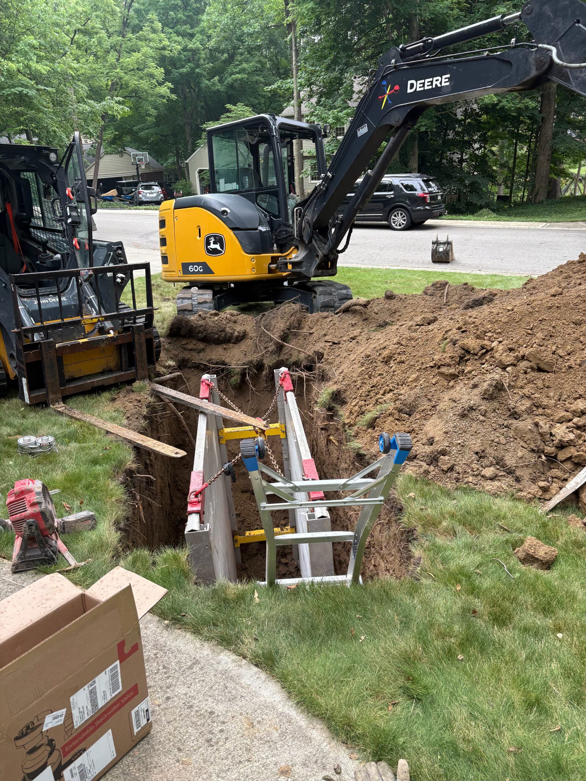 Complete underground excavation services in Central Indiana